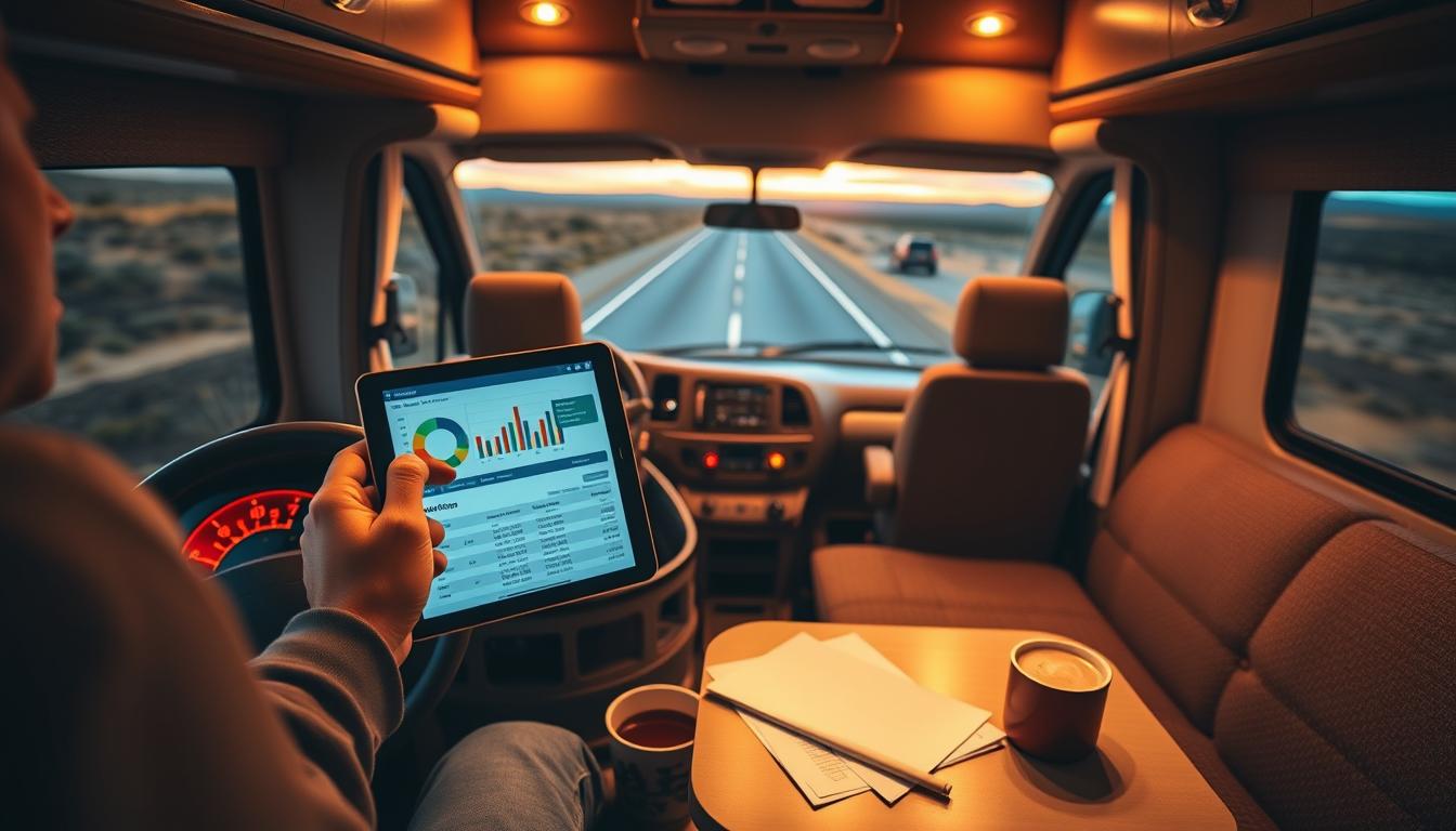 Budgeting apps for Class C motorhome living