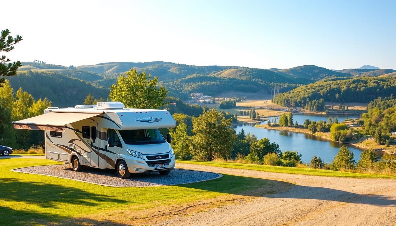 Campsite finder apps for Class C motorhome