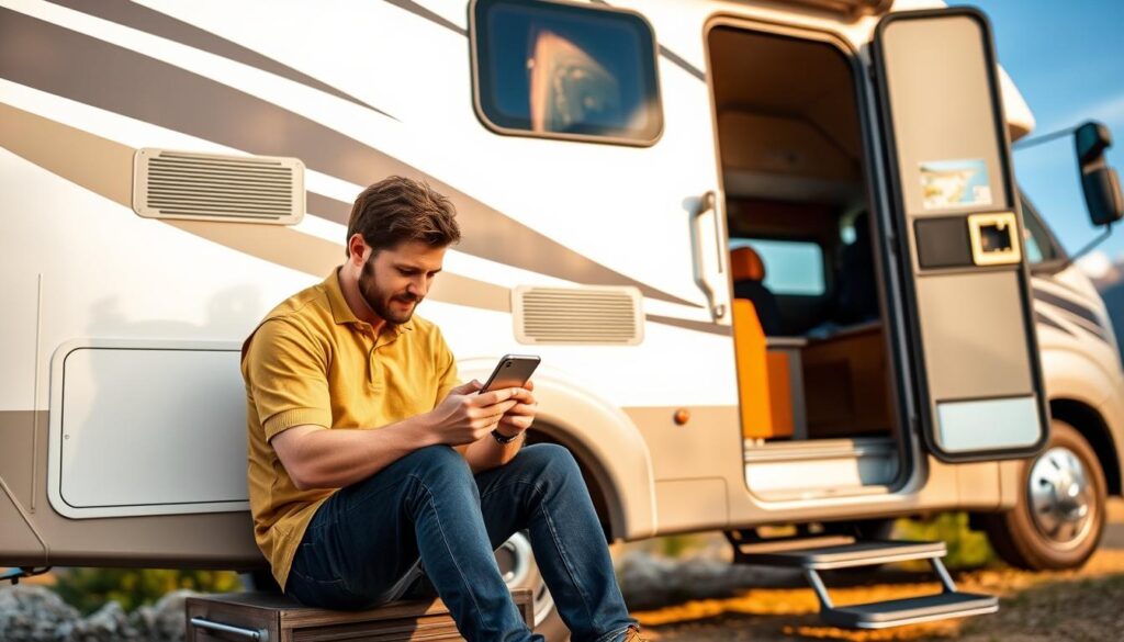 Choosing travel apps for RV journey