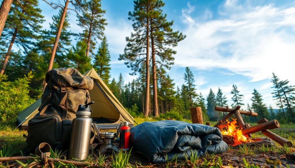Essential camping gear