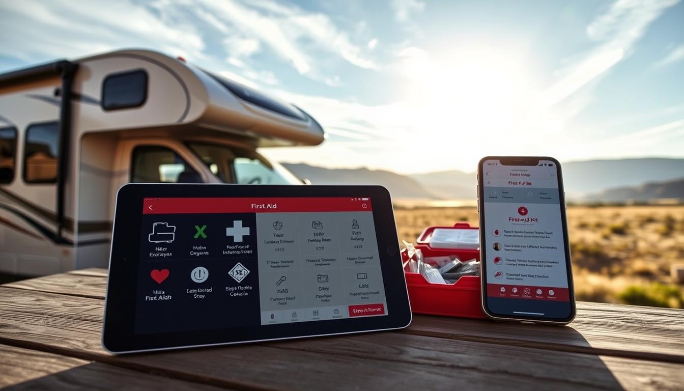 First aid apps for Class C motorhome
