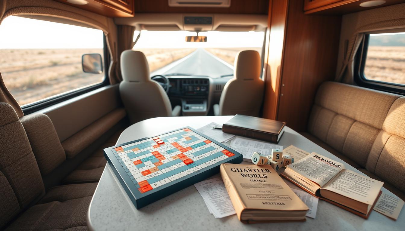 Offline word games for Class C motorhome
