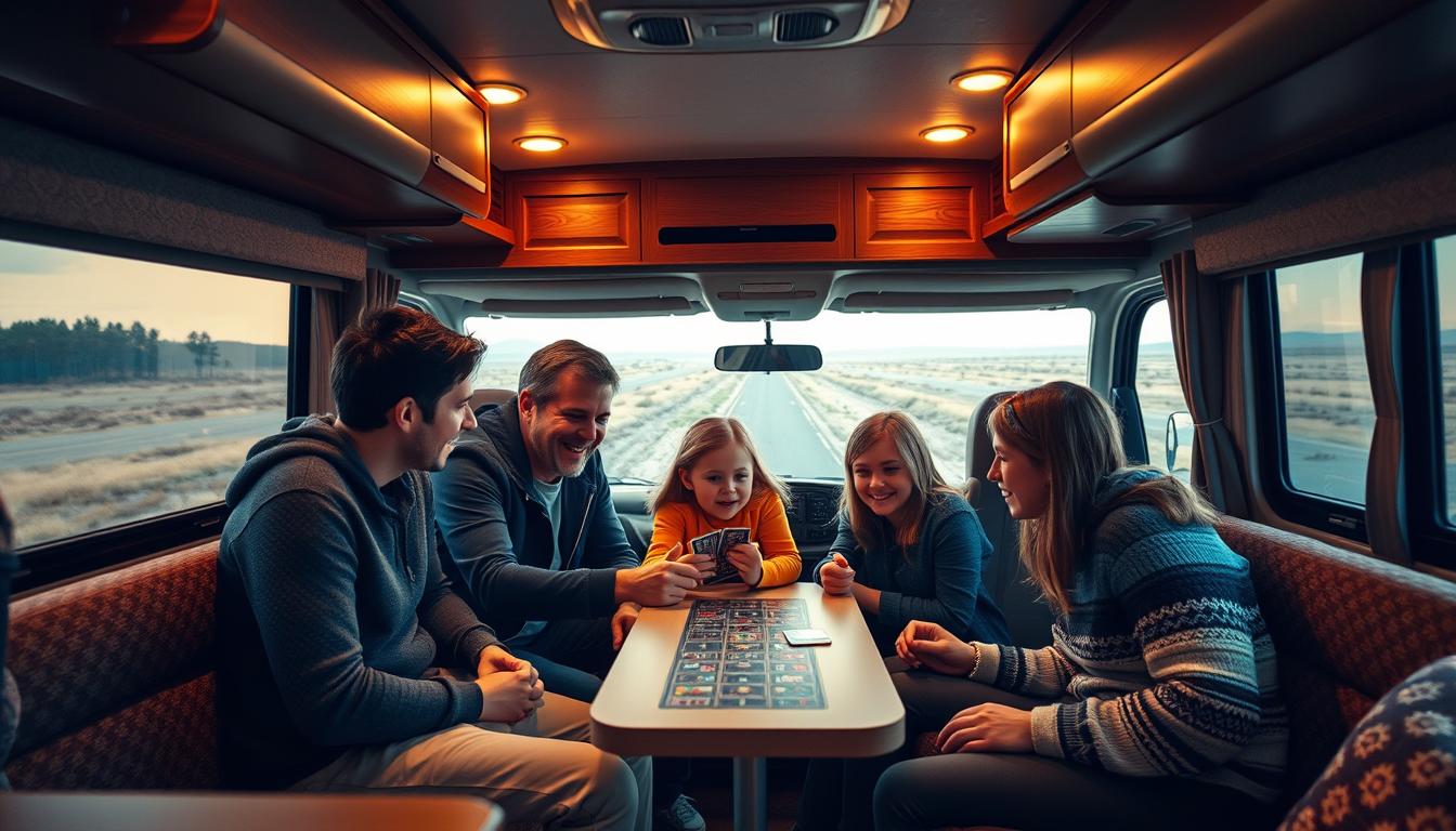 Question and answer games for Class C motorhome