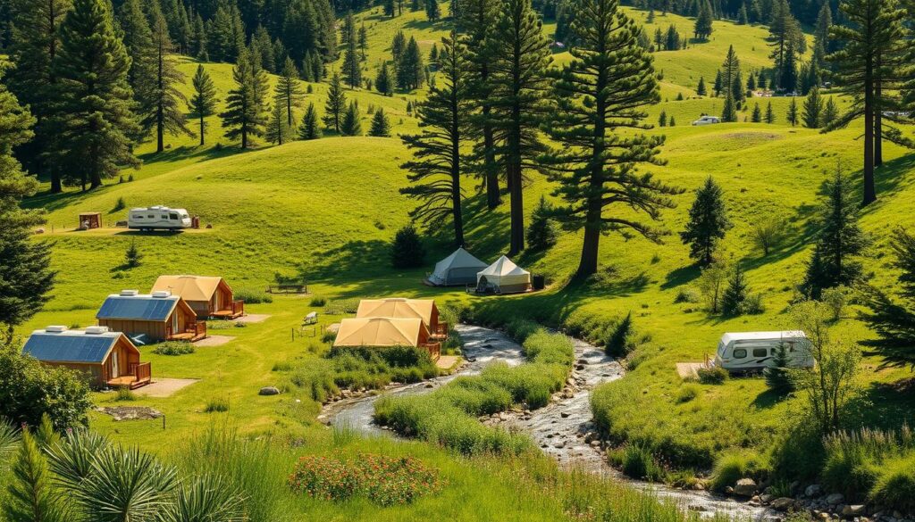 sustainable RV travel eco-friendly campgrounds