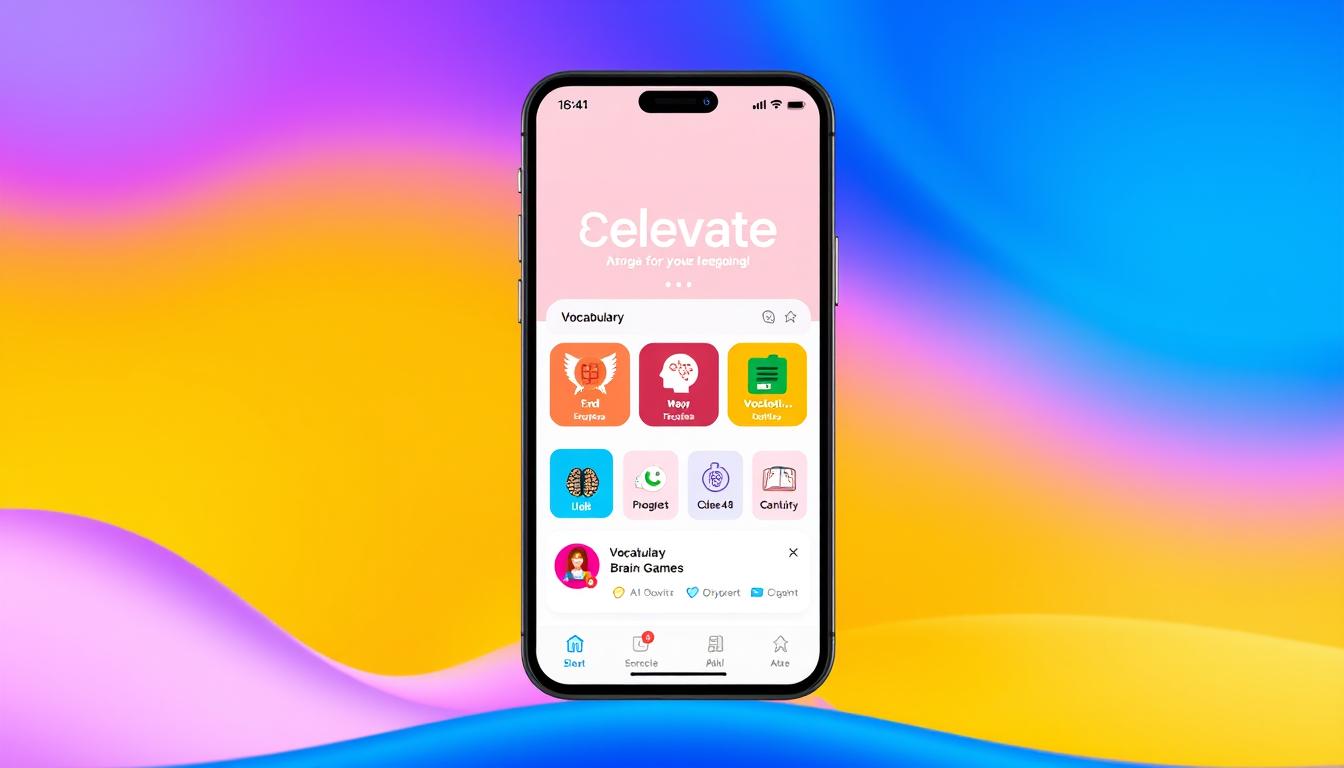 Elevate app real English vocabulary