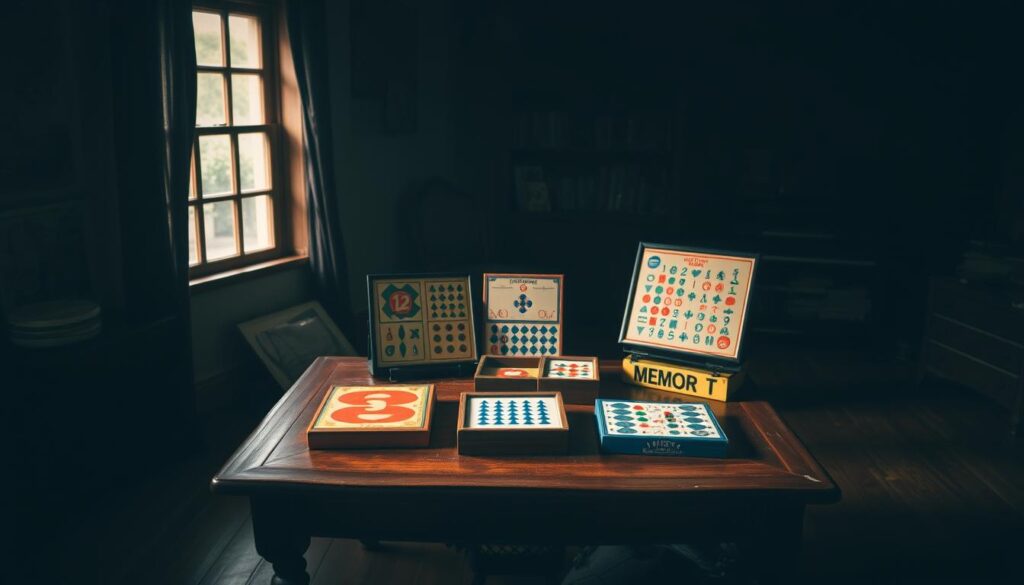 Memory games for cognitive enhancement
