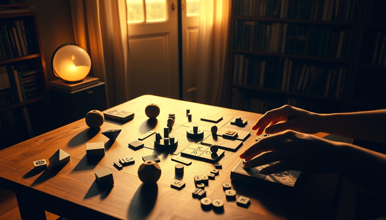 brain games using metaphor-based logic