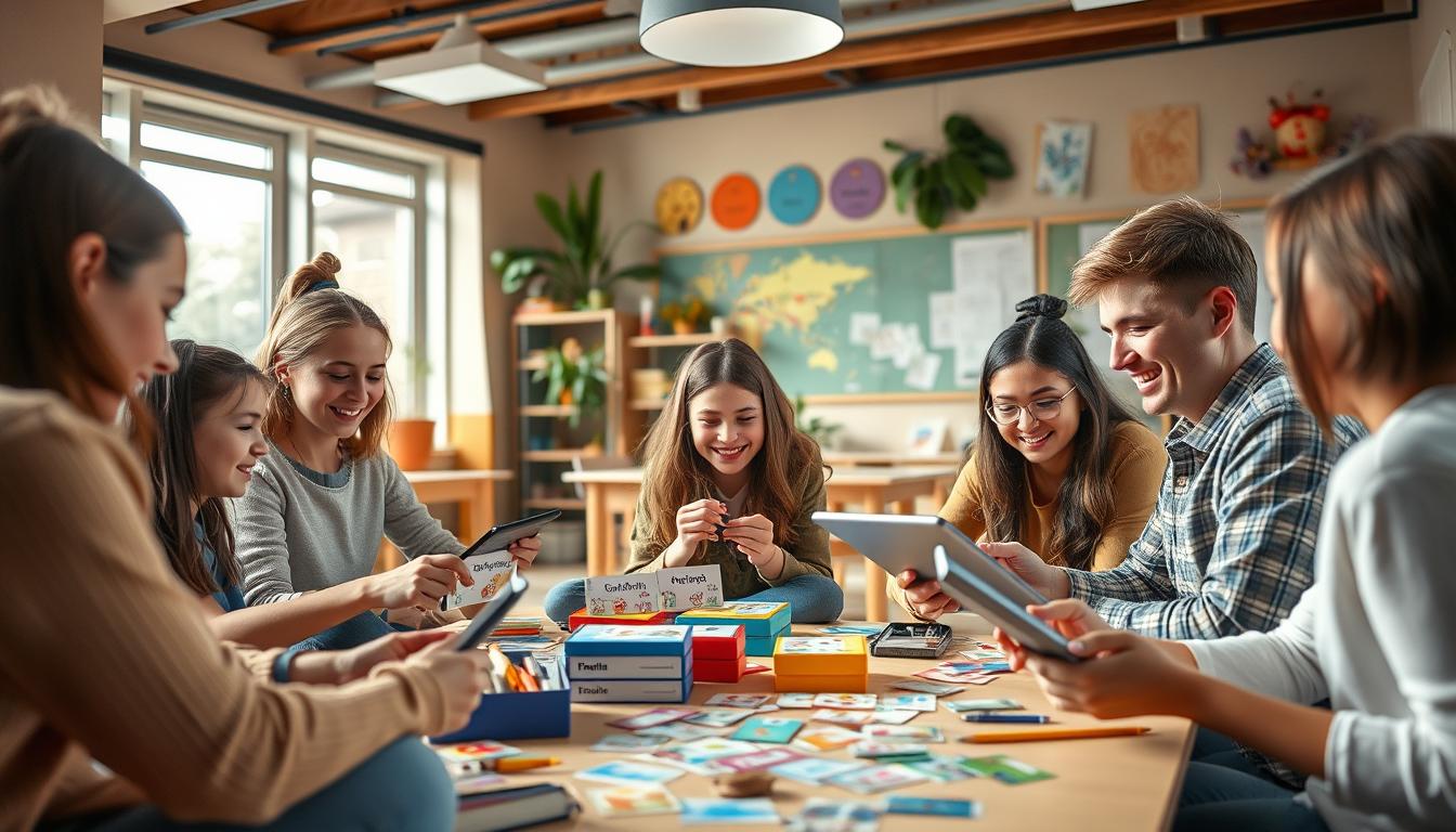 games to learn English through real-life situations
