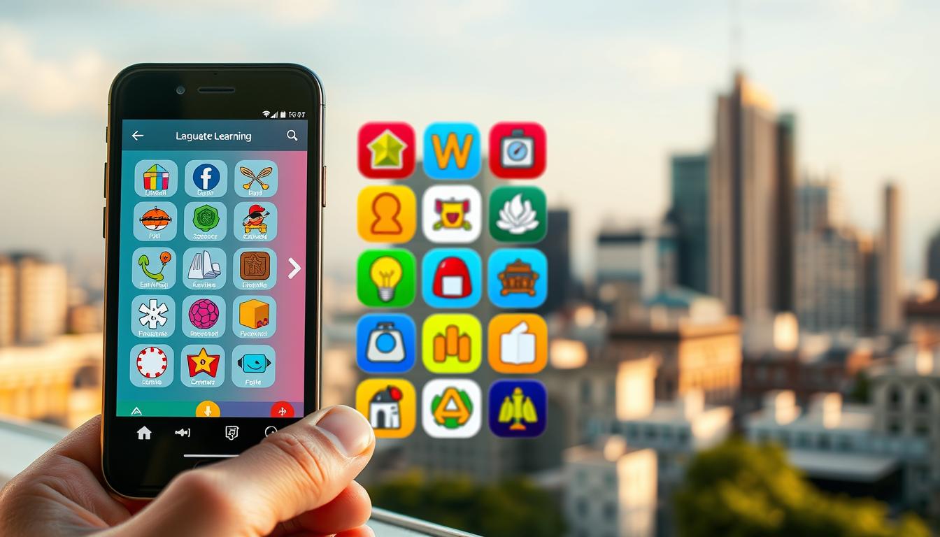 language learning apps with mental games