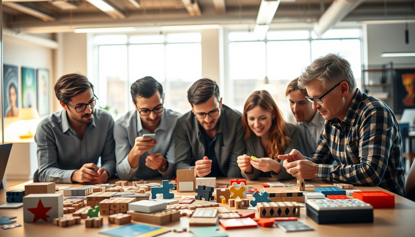 brain teaser games for adults in creative industries
