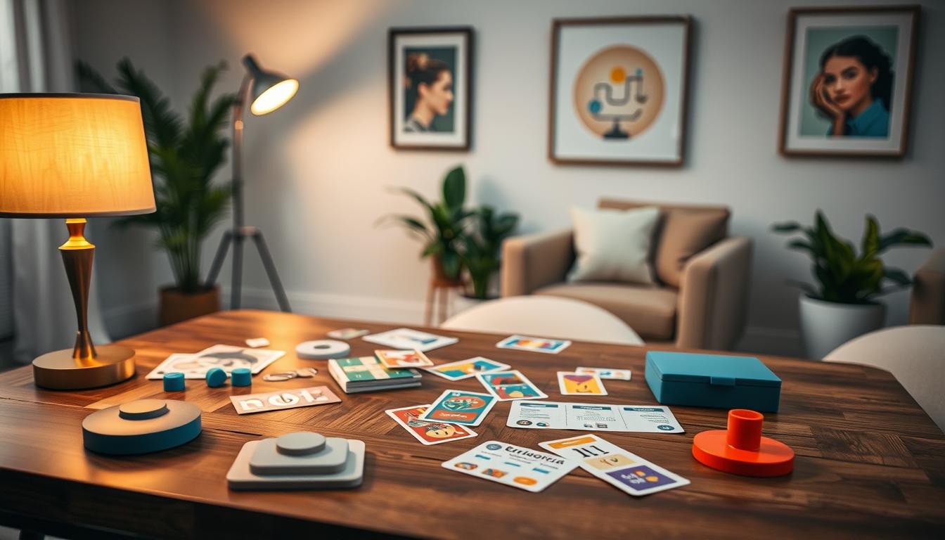 emotional-cognition balance games for adults in therapy